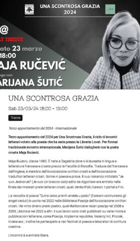 Scopri di più sull'articolo Una Scontrosa Grazia: Maja Ručević