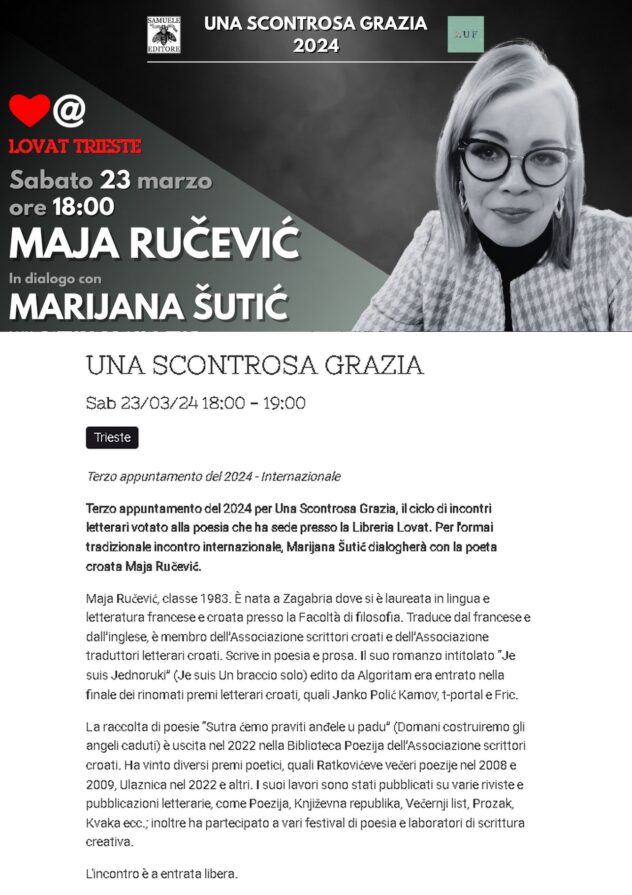 Scopri di più sull'articolo Una Scontrosa Grazia: Maja Ručević