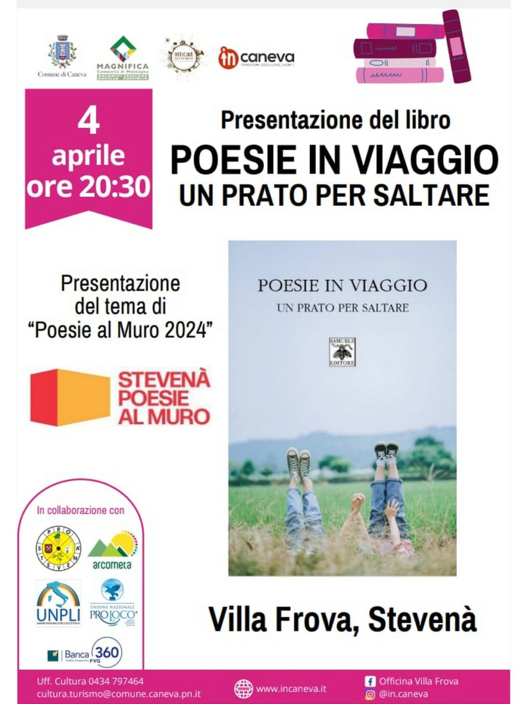 Scopri di più sull'articolo Poesie in viaggio a Stevenà – 4 aprile