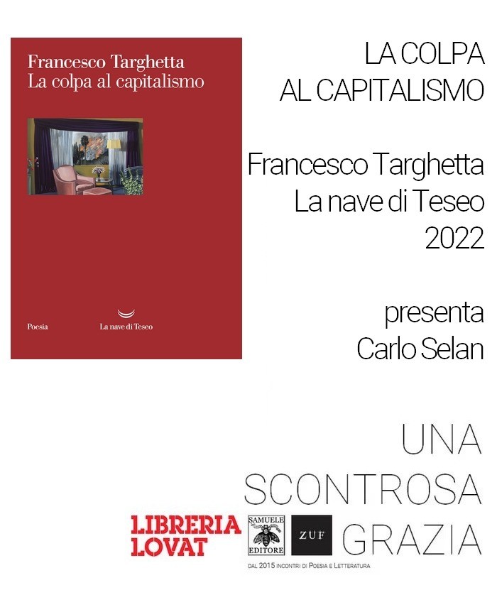 Scopri di più sull'articolo Una Scontrosa Grazia n.100: Francesco Targhetta